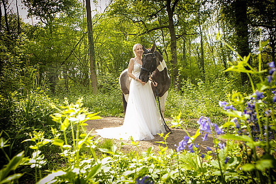 Emma, Alfie & Bobby in the woods
