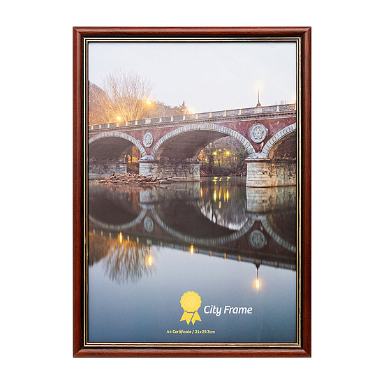City A4 Certificate Frame